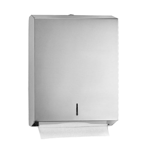 WALL MOUNTED FOLDED PAPER TOWEL DISPENSER